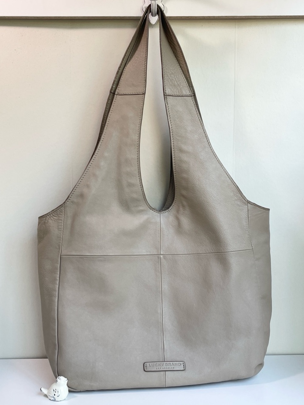Lucky Brand Leather Hobo Shoulder Bag - Picture 2 of 16